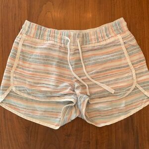 Athleta Beachside Cabo Linen Shorts